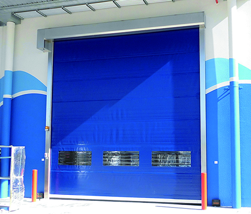 Función de protección de seguridad de puerta enrollable rápida.