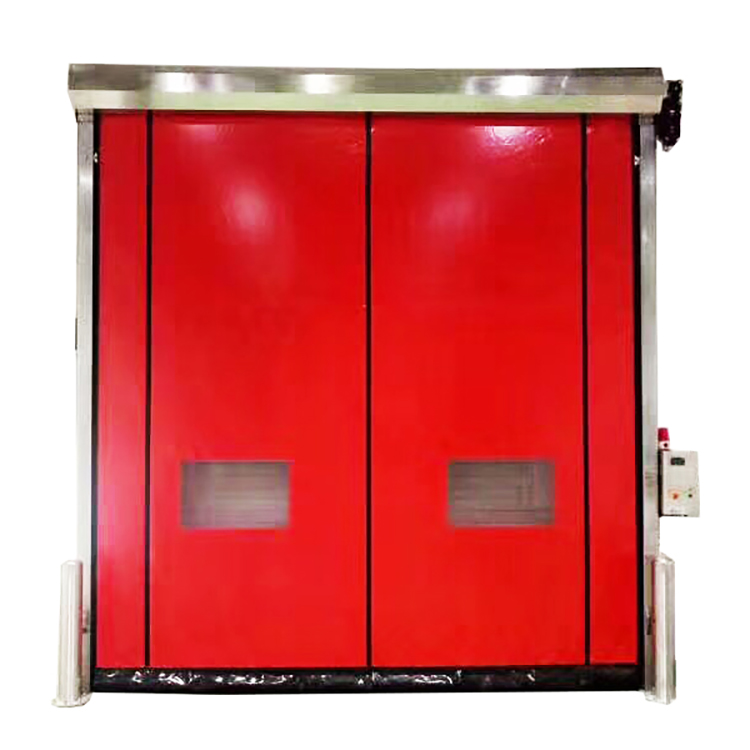 Puerta interior de puerta rápida con cremallera con accesorios gratis